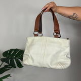 Coach 2000’s Soho Double Pocket Satchel Leather Bag