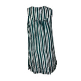 Green Beaded Stripe Top