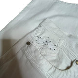 Y2K White Diamanté Jeans