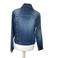 Graphic Patch Denim Jacket