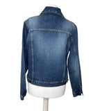 Graphic Patch Denim Jacket