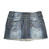 Denim Mini Skirt