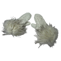 Faux Fur Mittens