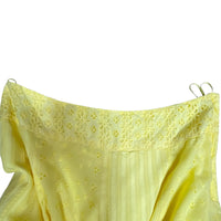 Yellow Midi Skirt