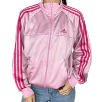 Y2K Pink Adidas Zip Up Track Jacket