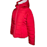 Red Hollister Puffer Coat
