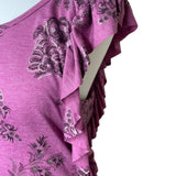 Y2K Purple Top