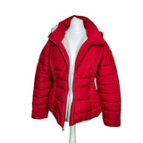Red Hollister Puffer Coat