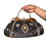 Y2K Beaded Clutch Bag
