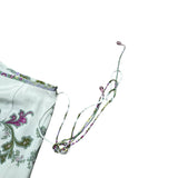 Y2K Satin Hanker-chief Style Skirt