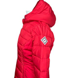 Red Hollister Puffer Coat