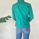 Teal Green Y2K Jacket