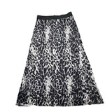Y2K Animal Print Maxi Skirt