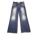 Rare Red Pepper Y2K Denim Jeans