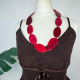 Y2K Red Necklace