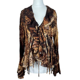 Vintage Mesh Long Sleeve Shirt
