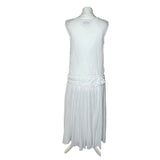 White Boho Maxi Dress