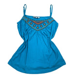 Blue Beaded Cami