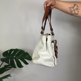 Coach 2000’s Soho Double Pocket Satchel Leather Bag