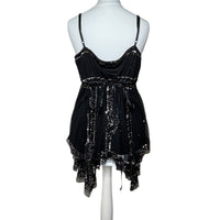 Asymmetrical Beaded Cami Top