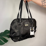 Black Leather Handbag