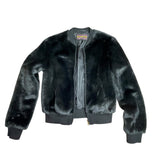 Y2K Faux Fur Bomber Jacket