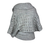 Y2K Grey Knitted Jumper