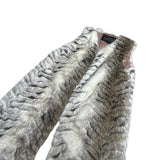 Faux Fur Long Gilet