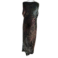 Velour Vintage Maxi Dress