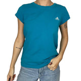 Blue Adidas Top