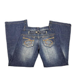 Rare Red Pepper Y2K Denim Jeans