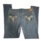 Vintage Embroidered Denim Jeans