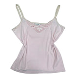 Y2K Lace Pink Cami