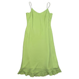 Lime Green Y2K Vintage Dress