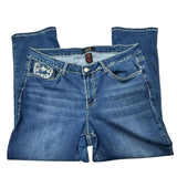 Y2K Embroidered Jeans
