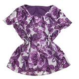 Floral Mesh Top