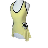 Yellow Y2K Halter Neck Top