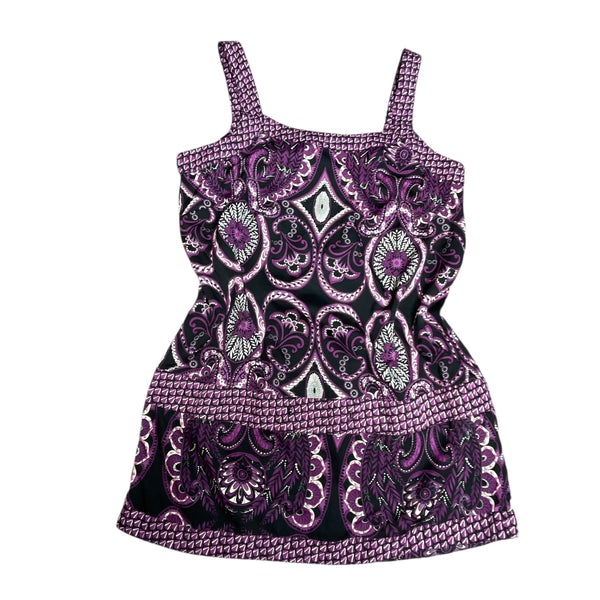 Purple Y2K Cami Top