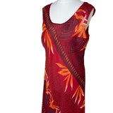 Reversible Mesh Maxi Dress