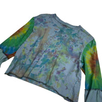 Reworked Tie-dye Crop Top