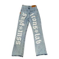 Graphic Print Jeans