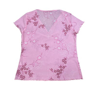 Y2K Pink Mesh Top