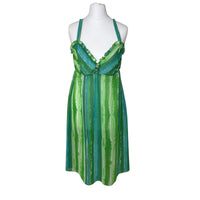 Mesh Green Dress