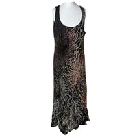 Velour Vintage Maxi Dress