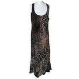 Velour Vintage Maxi Dress