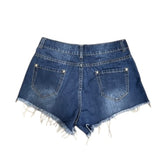 Denim Distressed Shorts