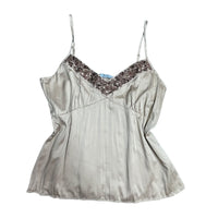 Gold Satin Cami Top