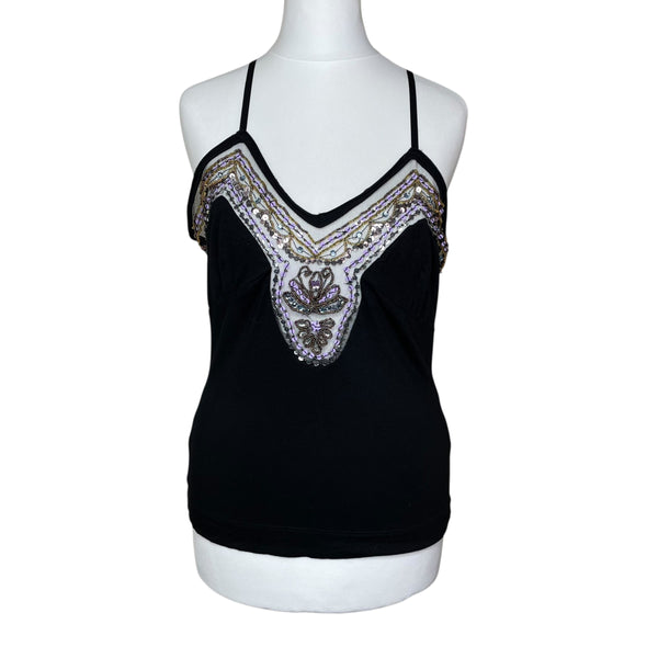 Y2K Beaded Cami Top
