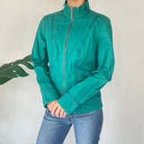 Teal Green Y2K Jacket