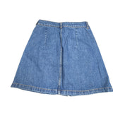 Denim A-line Skirt